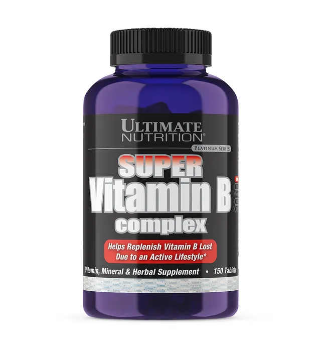 Ultimate Nutrition Super Vitamin B Complex vitamine 8 vitamine B