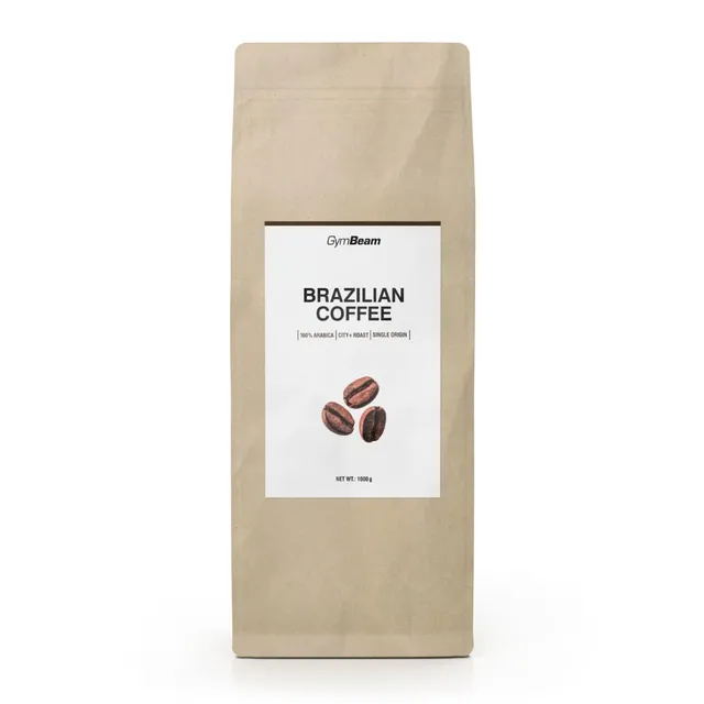 GymBeam Caffè Brasiliano Santos grani arabica 1kg