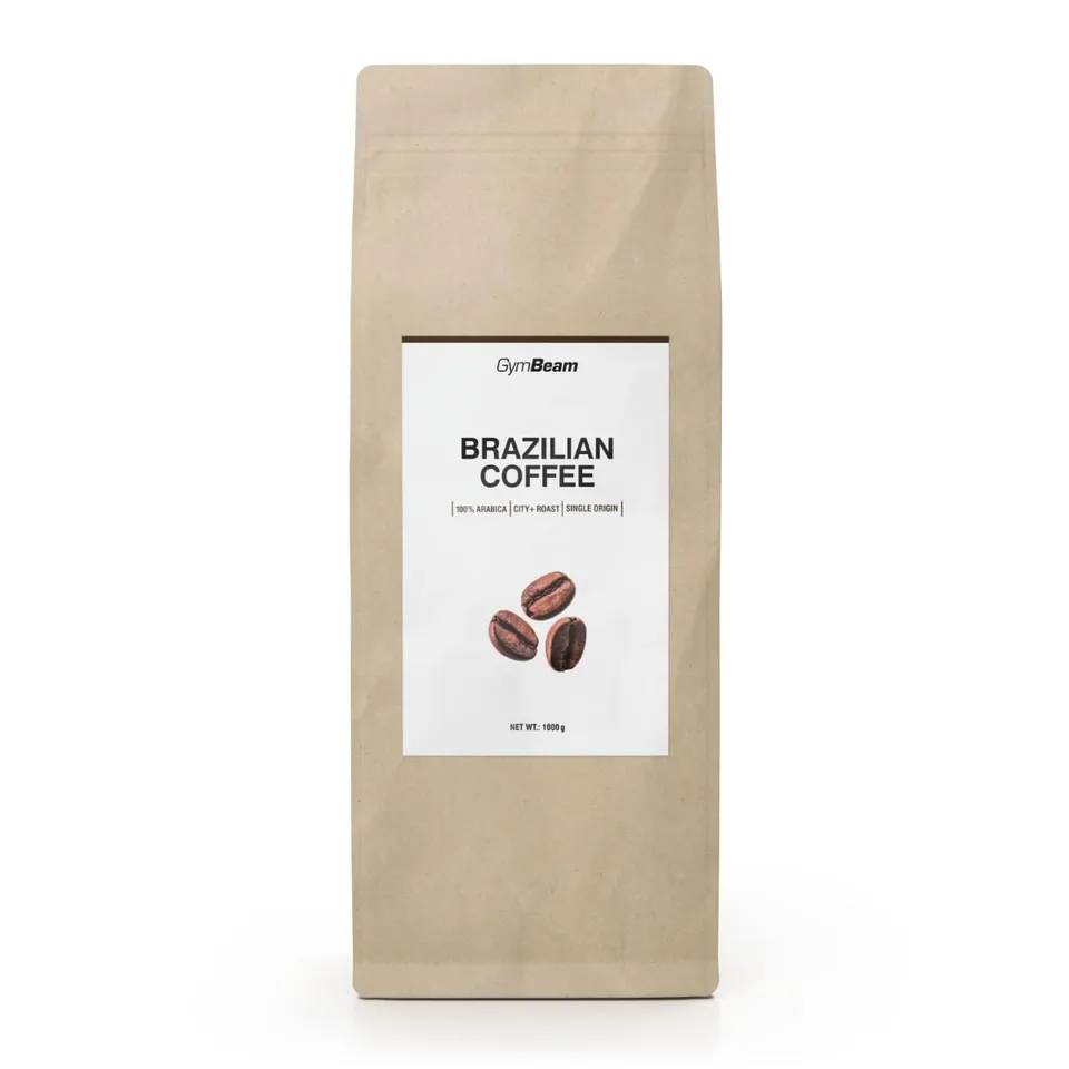 GymBeam Caffè Brasiliano Santos grani arabica 1kg