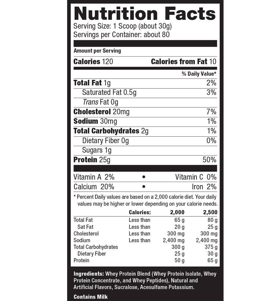 Ultimate Nutrition Prostar 100% Whey cioccolato 2 lbs