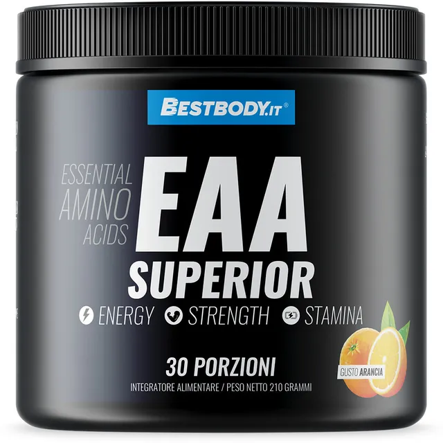 Best Body EAA Superior Arancia aminoacidi in polvere 210g