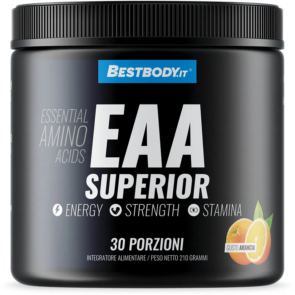 Best Body EAA Superior Arancia aminoacidi in polvere 210g