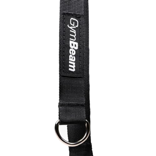 GymBeam Cinghia Yoga tracolla tappetino con anelli acciaio