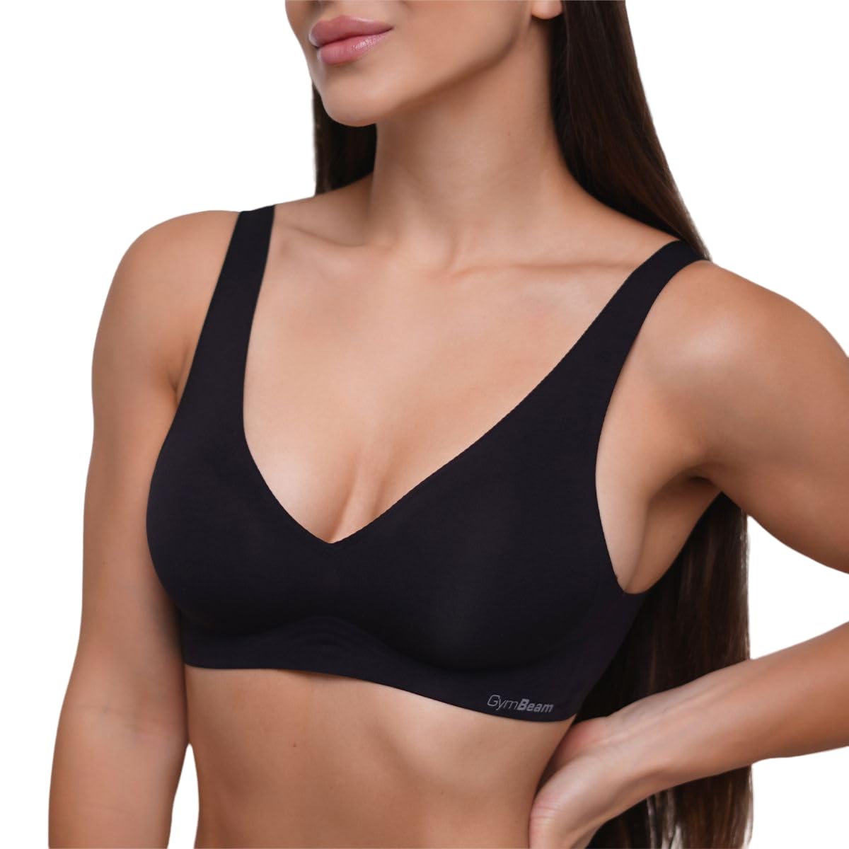 GymBeam Seamless Reggiseno Sportivo Imbottito Traspirante