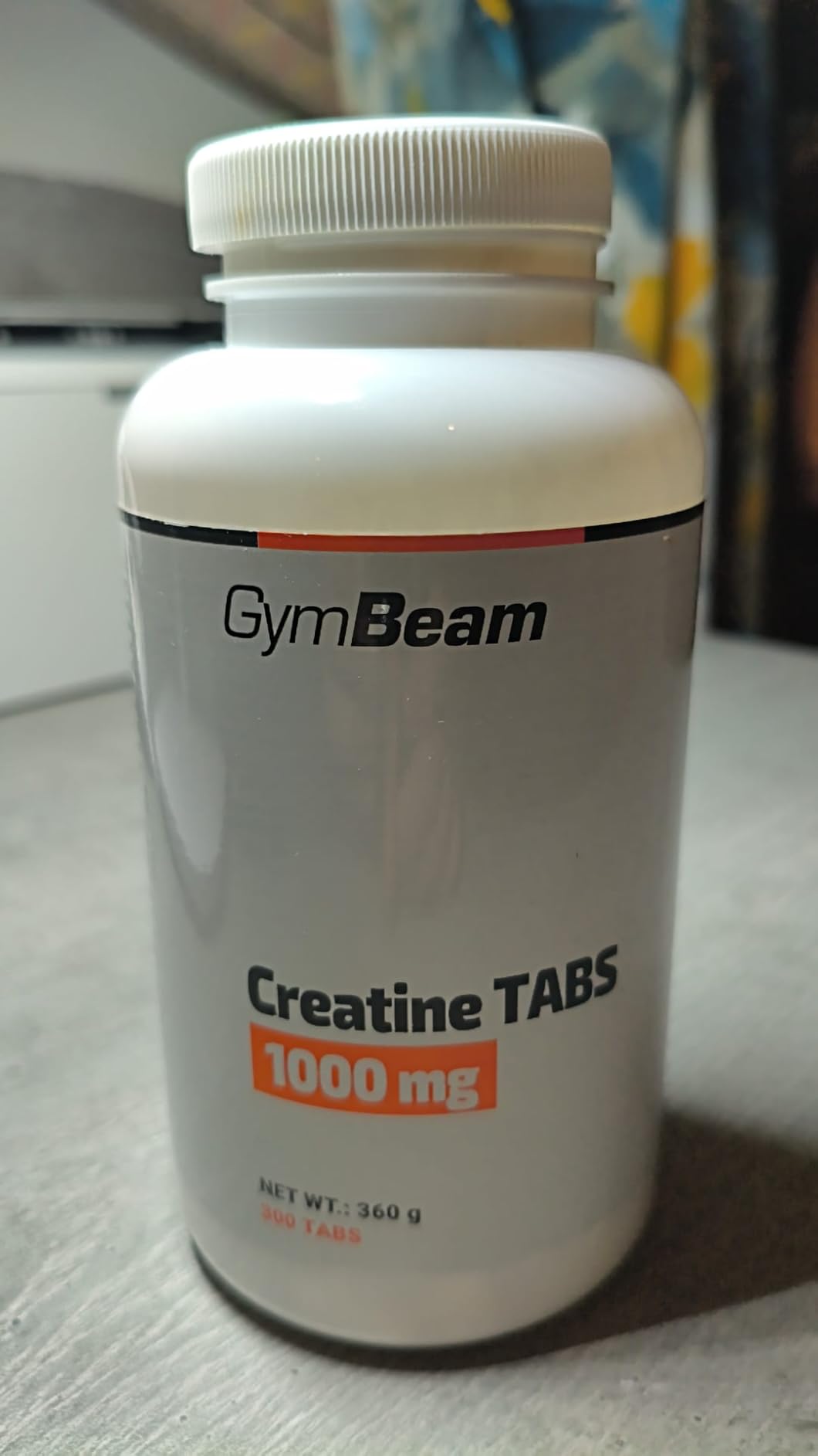 GymBeam Creatina Monoidrato 1000mg 300 cps forza ATP