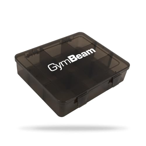 GymBeam Portapillole Regolabile 9 Scomparti da Viaggio