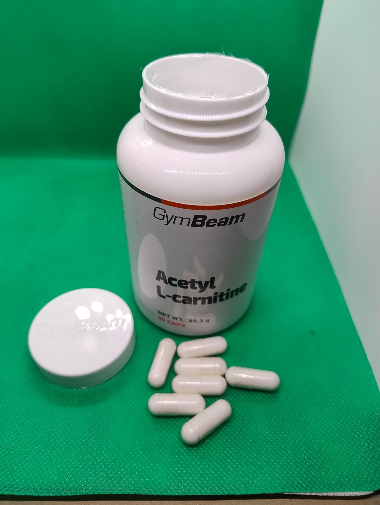 GymBeam Bruciagrassi Acetil L-Carnitina 500 mg Capsule Vegane