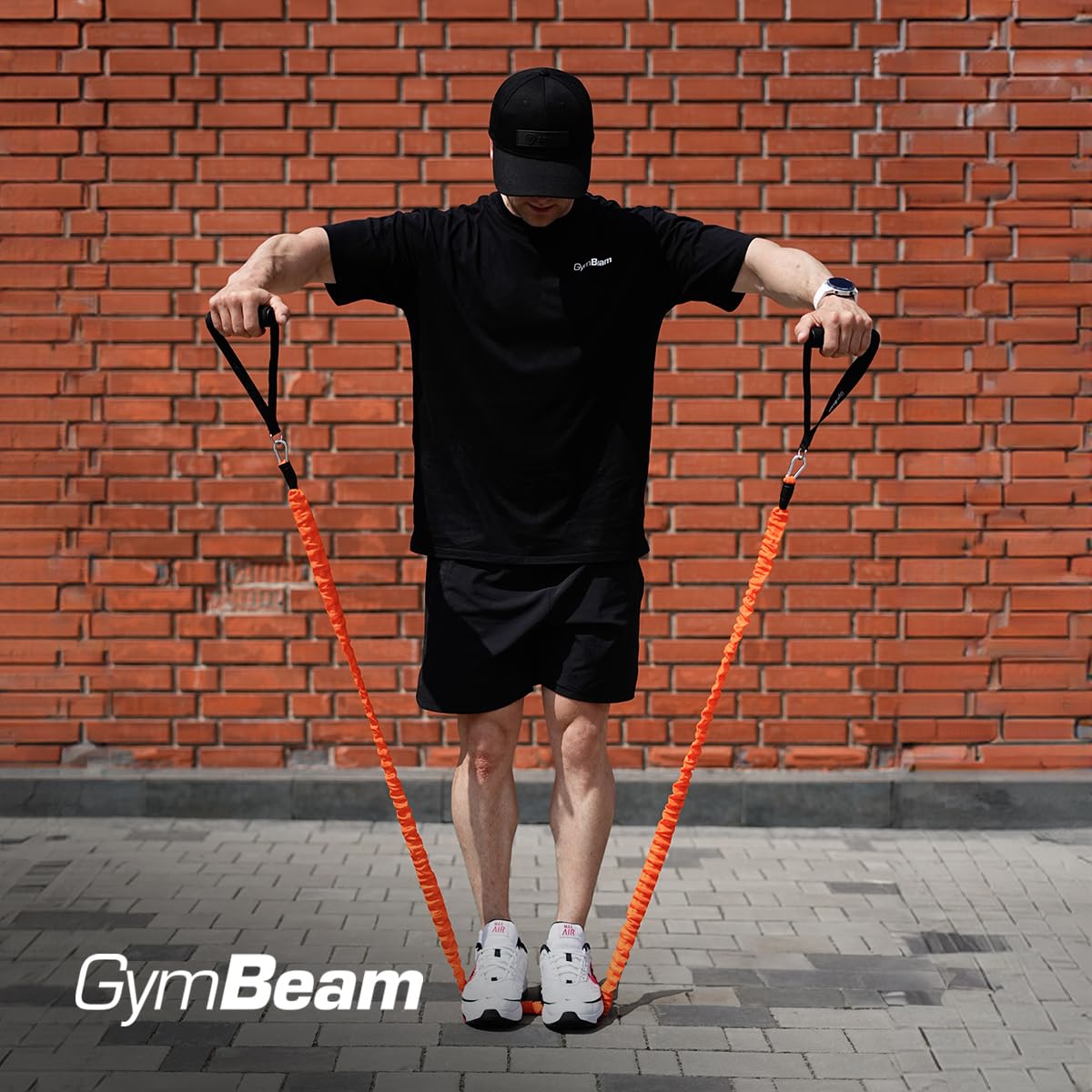 GymBeam Accessori Fascia Resistenza Maniglie 10 kg