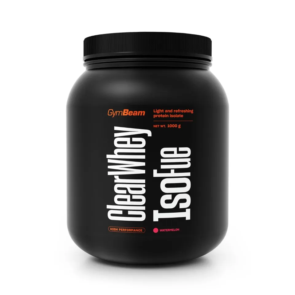 GymBeam Clear Whey isolate 1000 g gusto cocomero 88%