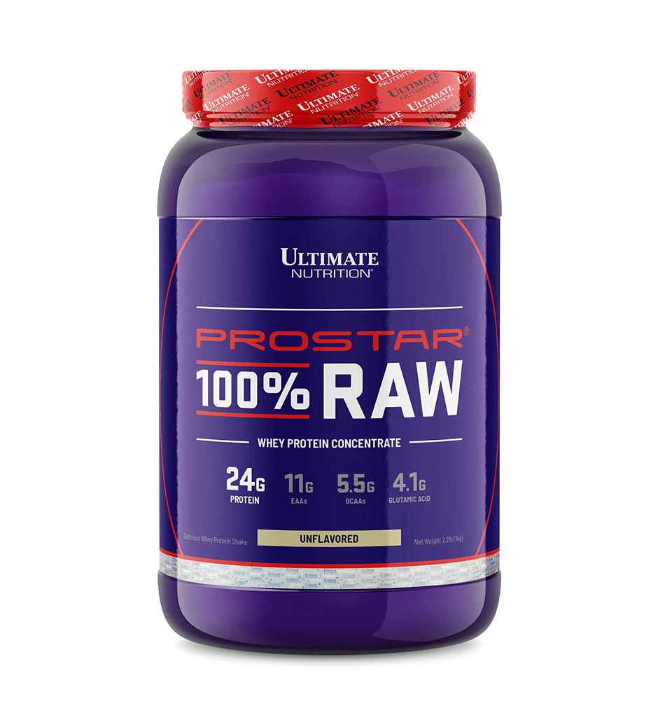 Ultimate Nutrition Prostar 100% Raw proteine whey neutre 24 g