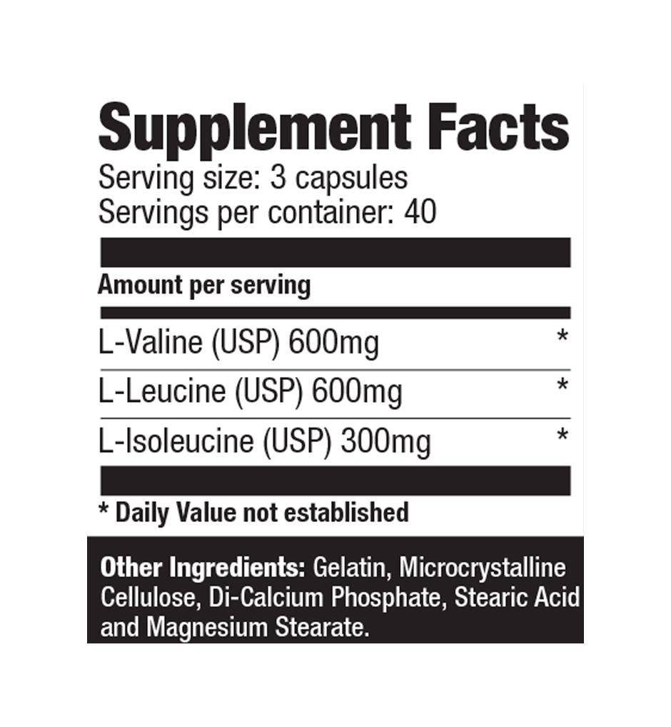 Ultimate Nutrition Performance Recovery 100% Crystalline BCAA compresse 120ct