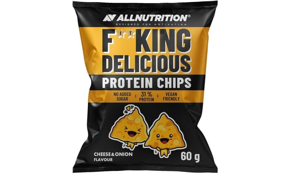 AllNutrition FitKing Protein Chips Cheese Onion 60 g