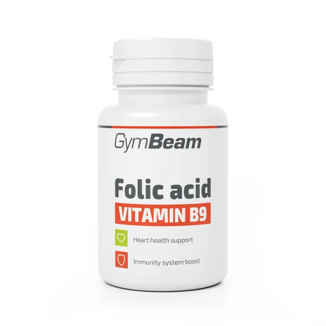 GymBeam Vitamine Acido Folico B9 800µg 90 compresse