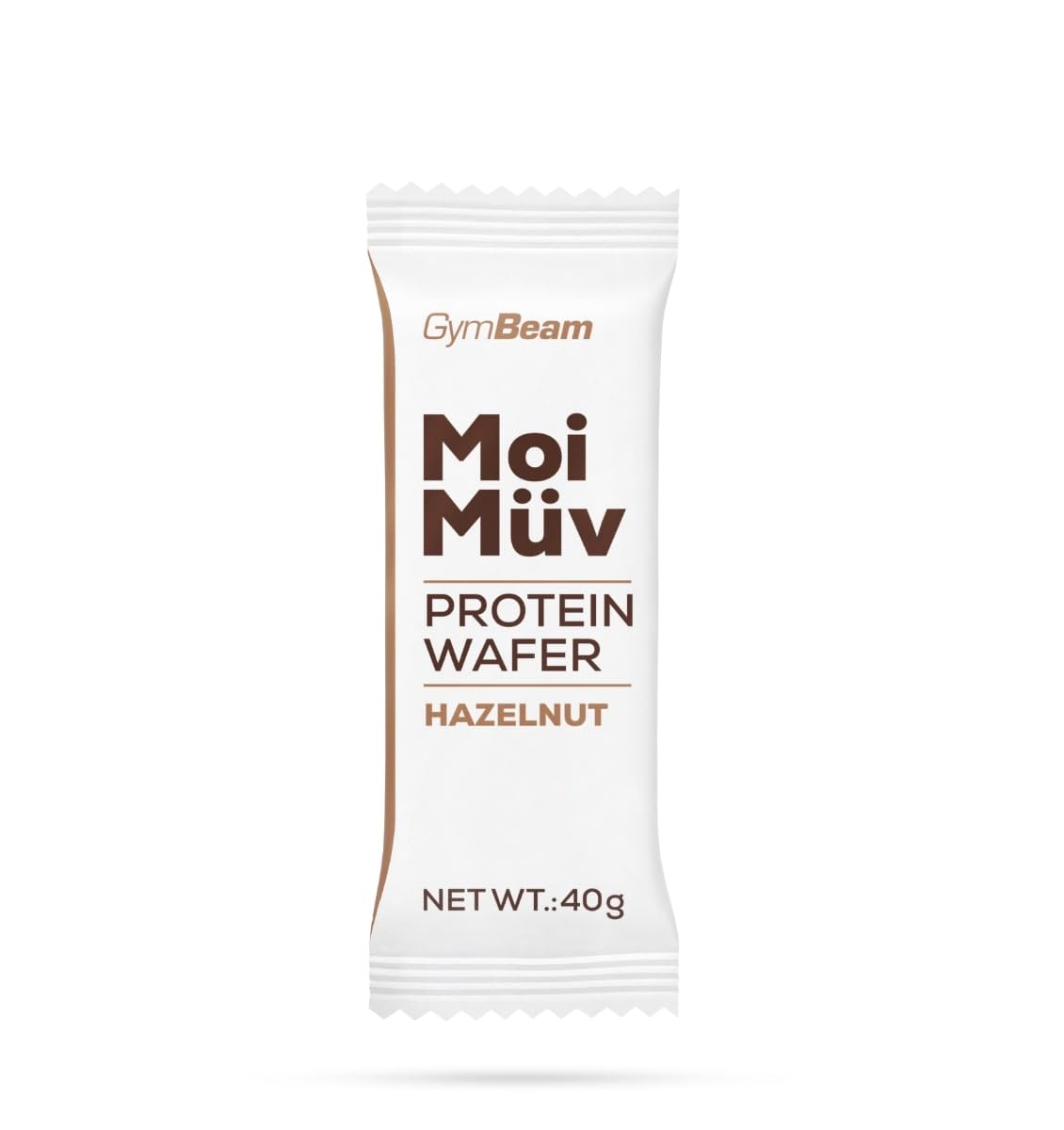 GymBeam Wafer Barrette Proteiche Nocciola 20x40g Fibre