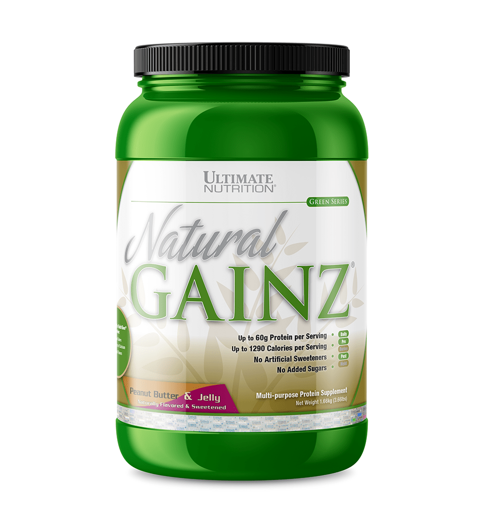 Ultimate Nutrition Natural Gainz weight gainer Chocolate Creme