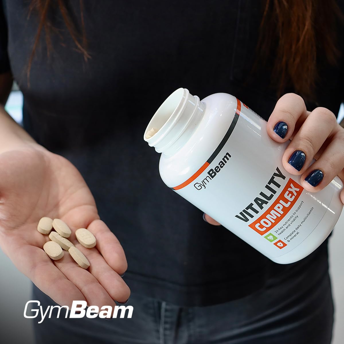 GymBeam Vitamine Vitality Complex 60 Tab Multivitaminico 24 Attivi