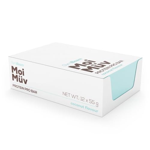 GymBeam MoiMüv Pro Barretta Cocco 12x55 g Proteica