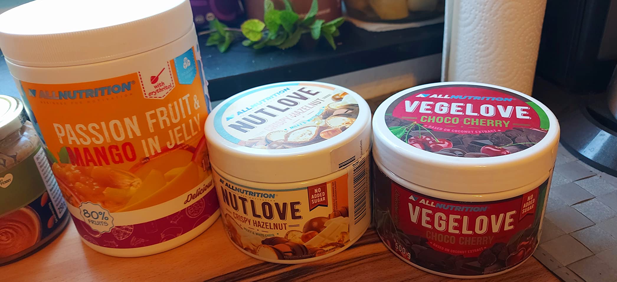 AllNutrition Vegelove Choco Cherry Crema Spalmabile 500g Vegana