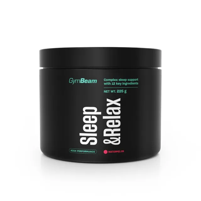 GymBeam Sleep & Relax Integratore Sonno 225 g Gusto Cocomero Magnesio