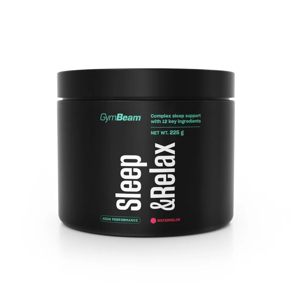 GymBeam Sleep & Relax Integratore Sonno 225 g Gusto Cocomero Magnesio