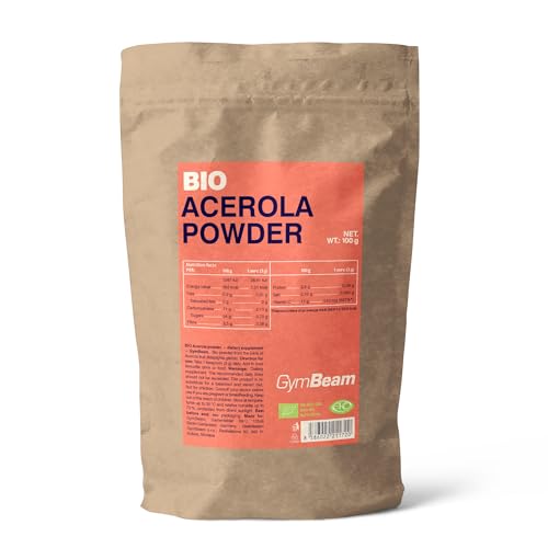 GymBeam Acerola BIO Polvere 100g 510mg Vitamina C