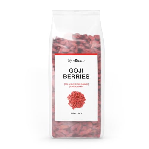 GymBeam Bacche di Goji essiccate 500 g fibre e proteine