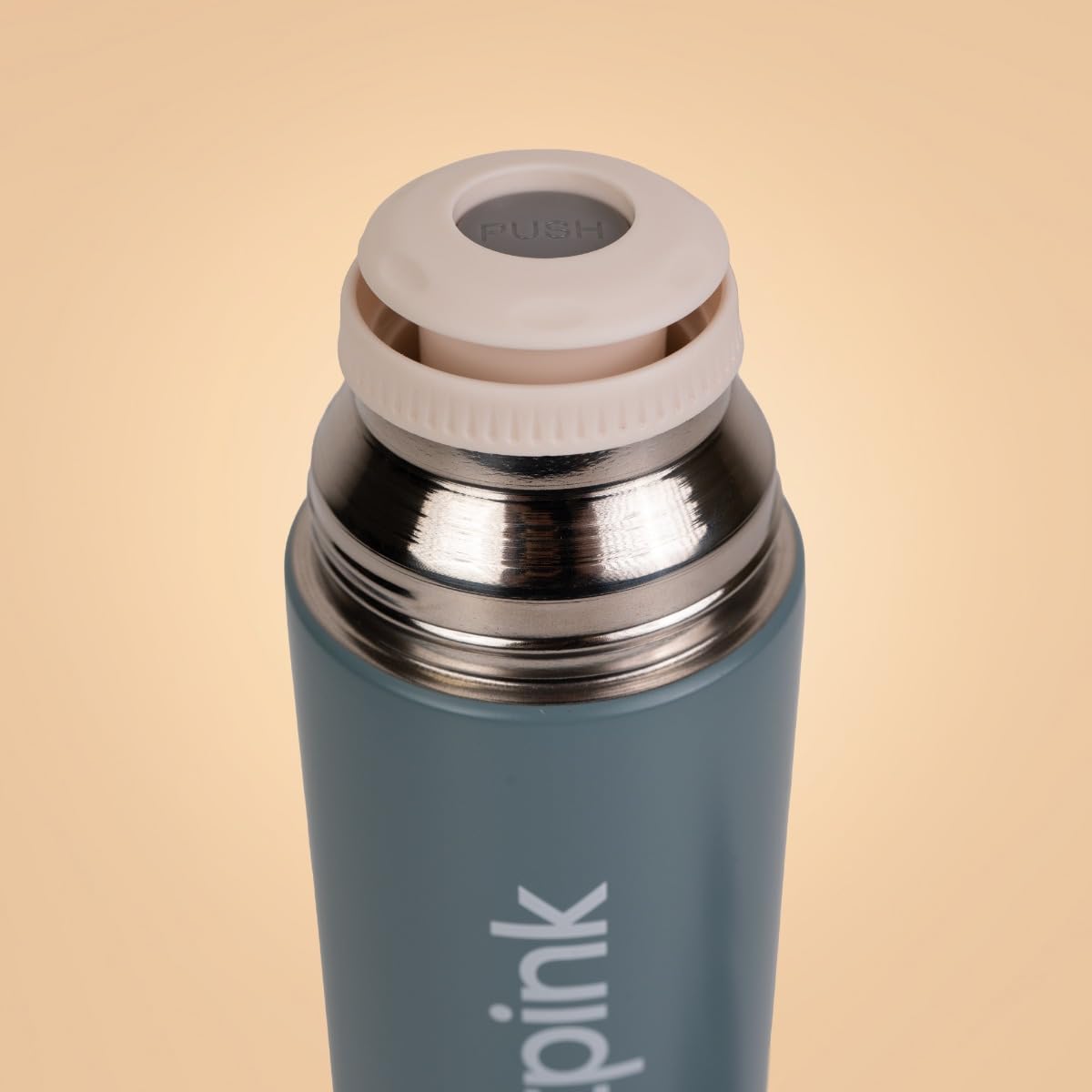 GymBeam Sense Borraccia Termica 500ml Acciaio 12 Ore Click-Clack