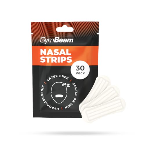 GymBeam Cerotti Nasali 30 Pezzi Ipoallergenici Sport
