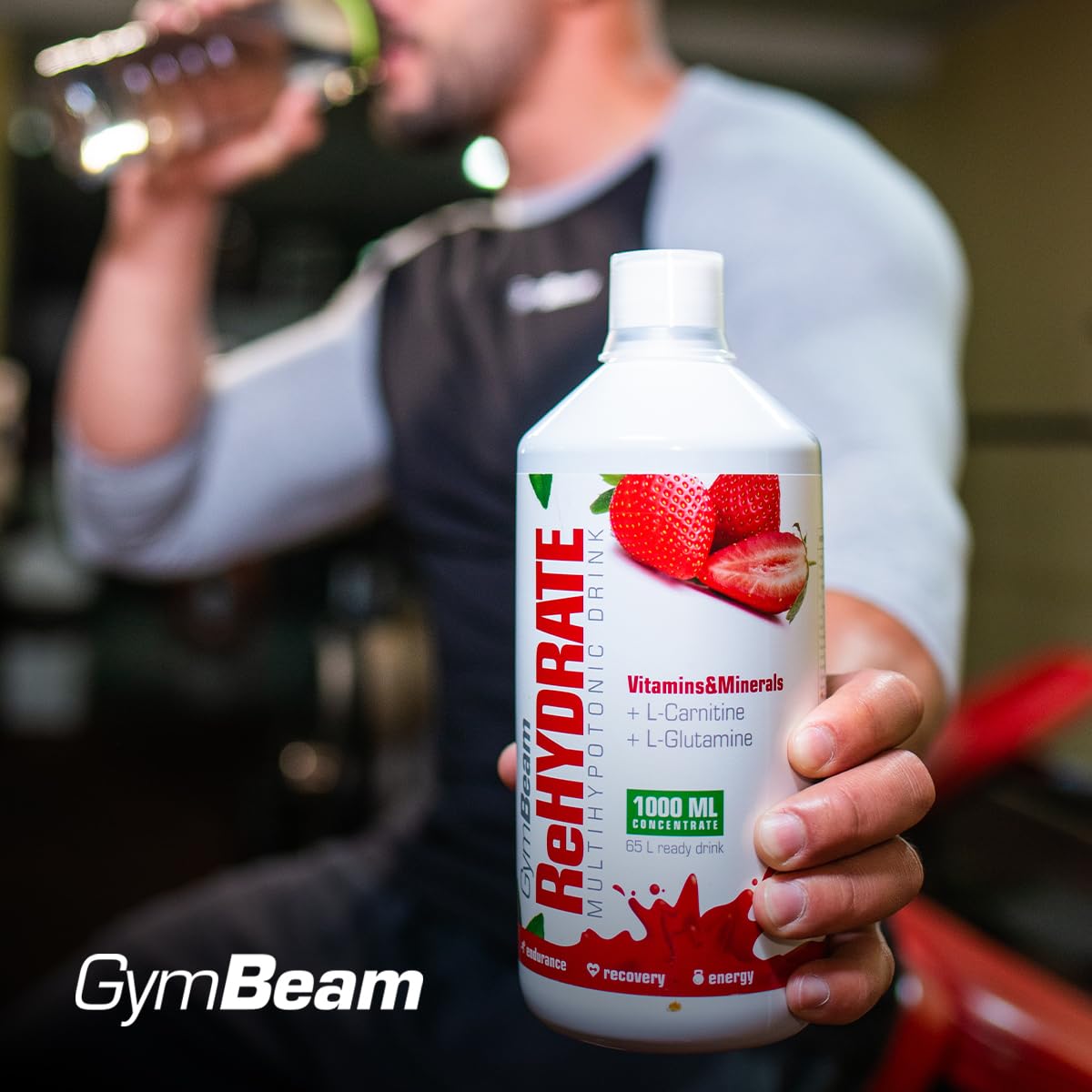 GymBeam ReHydrate Bevanda Ipotonica 1000ml Forestfruit Vitamine