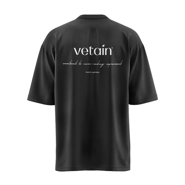 Vetain Zubehör Team T-Shirt maglietta cotone nero taglia M L