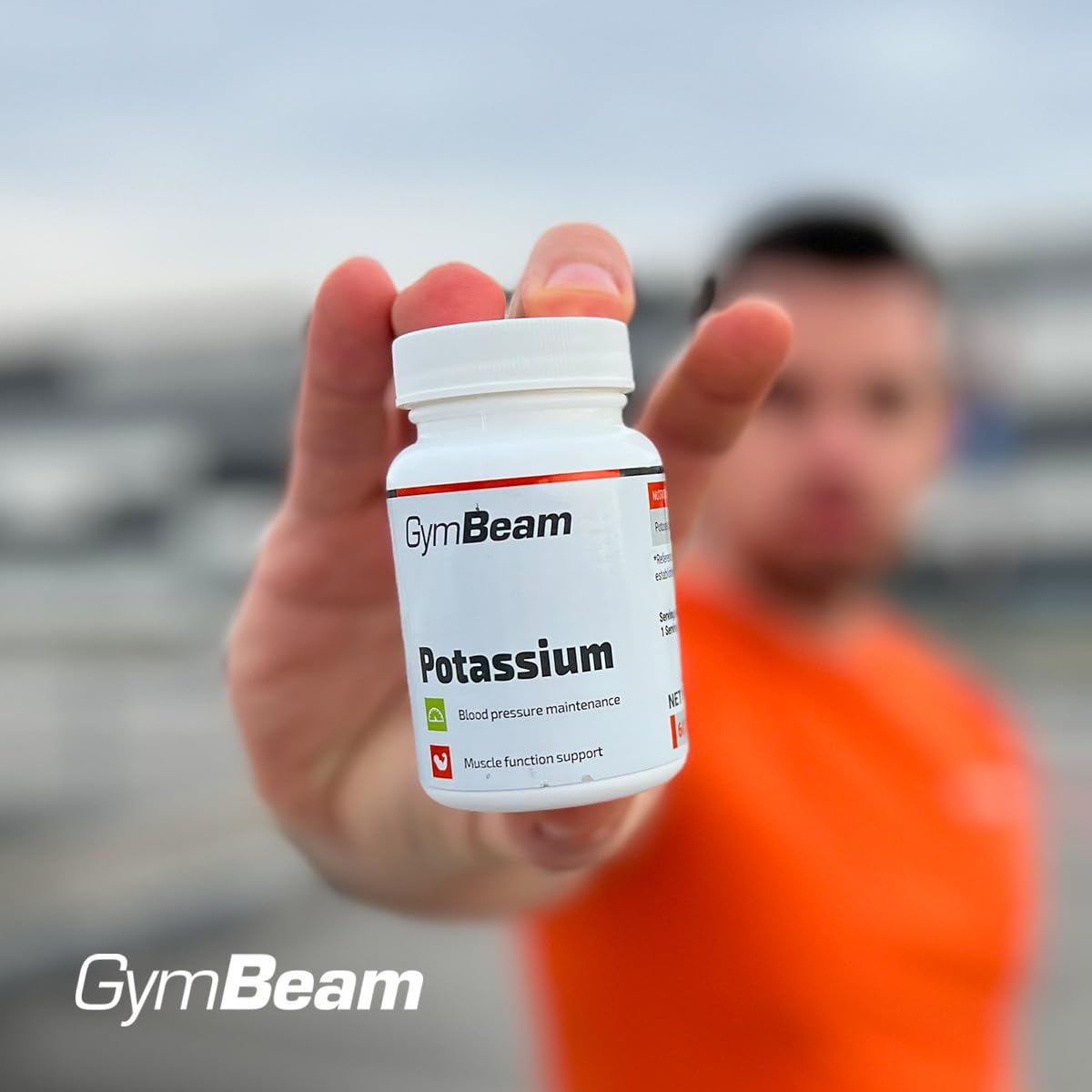 GymBeam Minerali Potassio Citrato Capsule 60 cps 300 mg