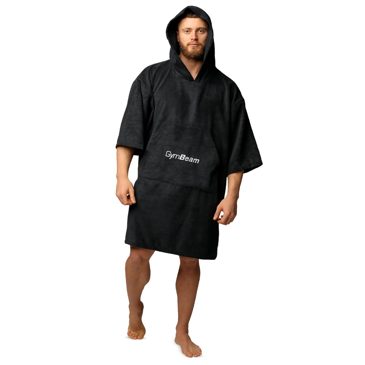 GymBeam Poncho Terry Towel Accappatoio Microfibra