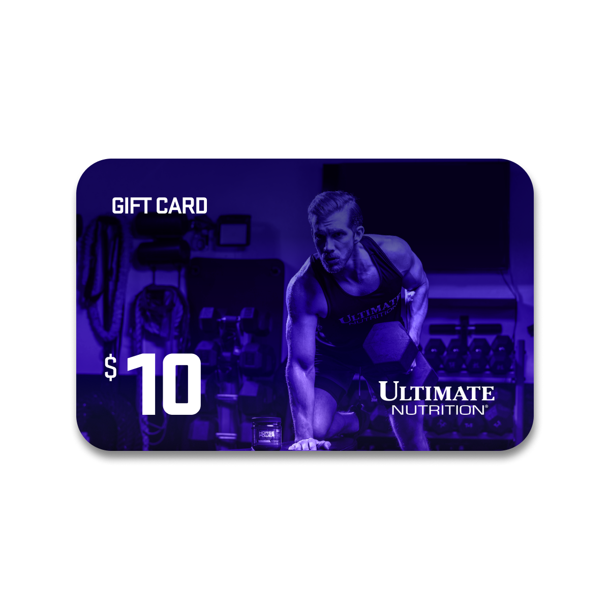 Ultimate Nutrition Gift Card buono regalo fitness 10 EUR