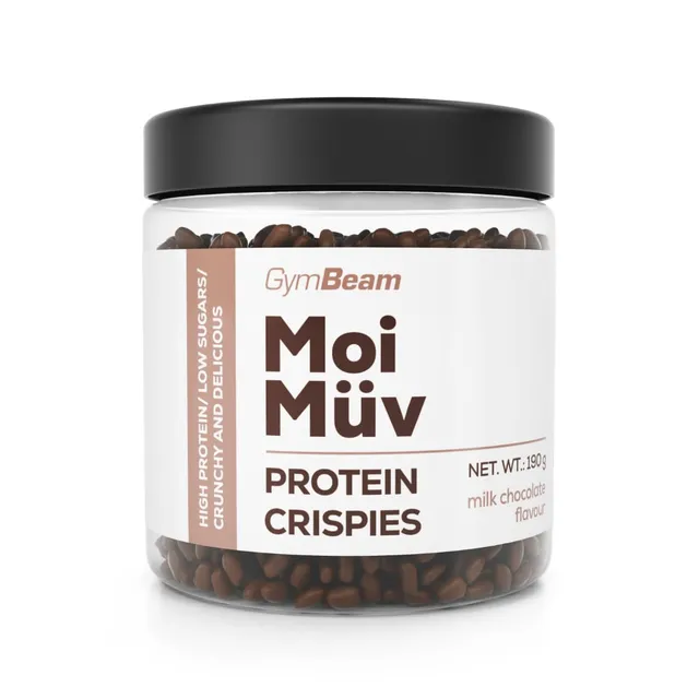 GymBeam MoiMüv Protein Crispies Cioccolato Snack 190g