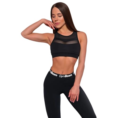 GymBeam Simple Leggings Donna Collant Nero elasticizzati