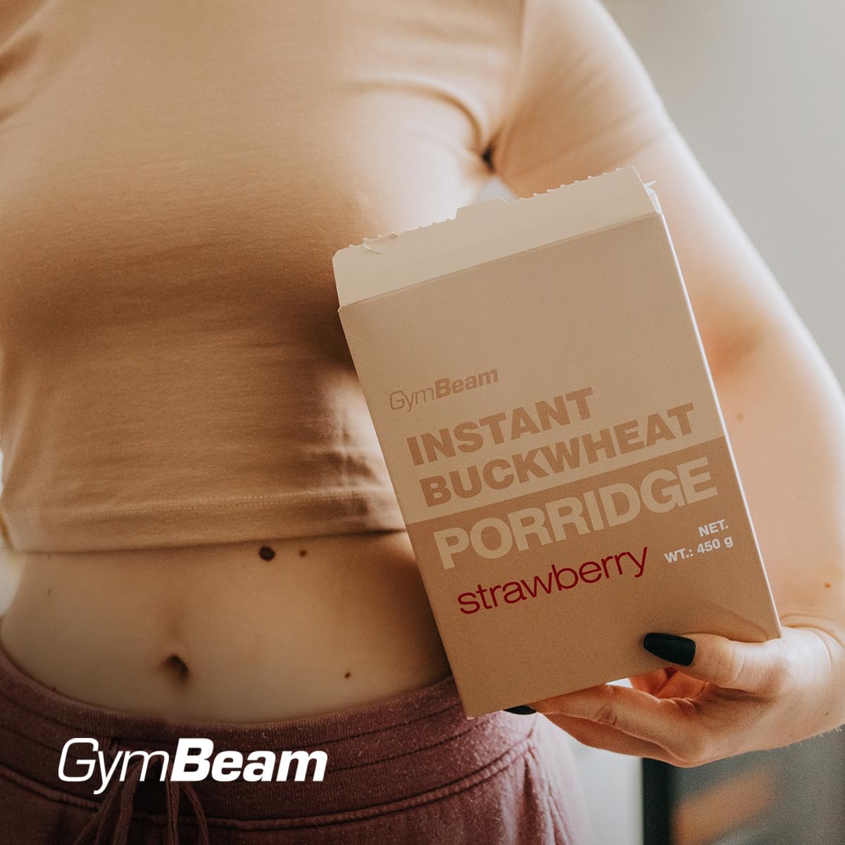 GymBeam Porridge Grano Saraceno neutro 450 g proteico