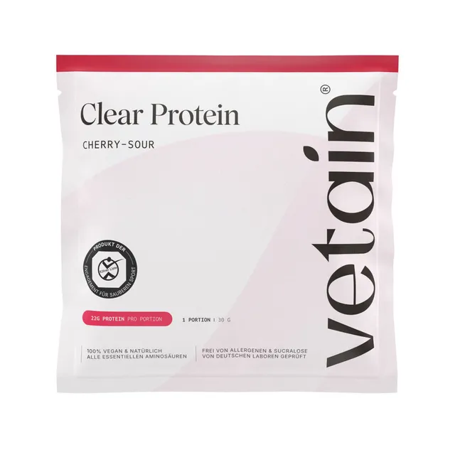 Vetain Proben Clear Protein Sample 30 g Proteine Vegane