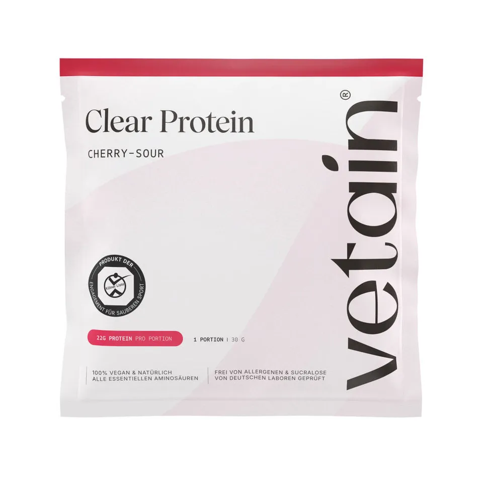 Vetain Proben Clear Protein Sample 30 g Proteine Vegane