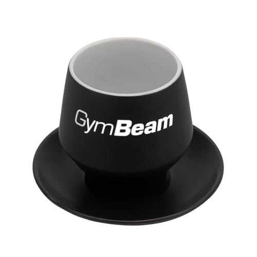 GymBeam Tazza Ceramica 190 ml con Piattino Opaca
