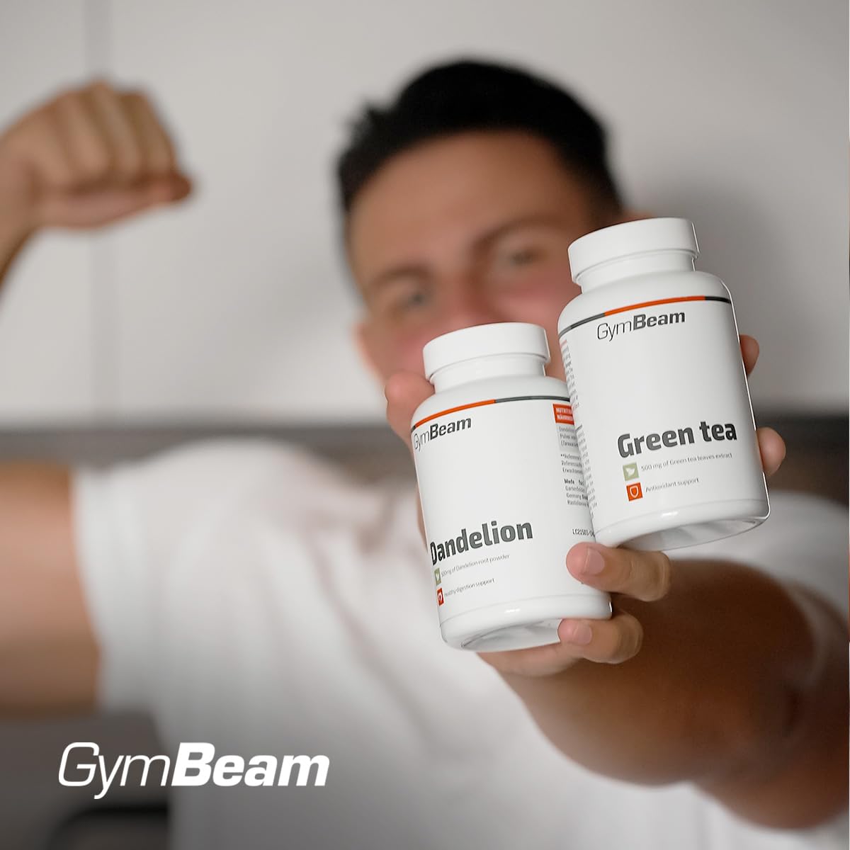 GymBeam Tè Verde 500mg 60 Capsule EGCG Metabolismo