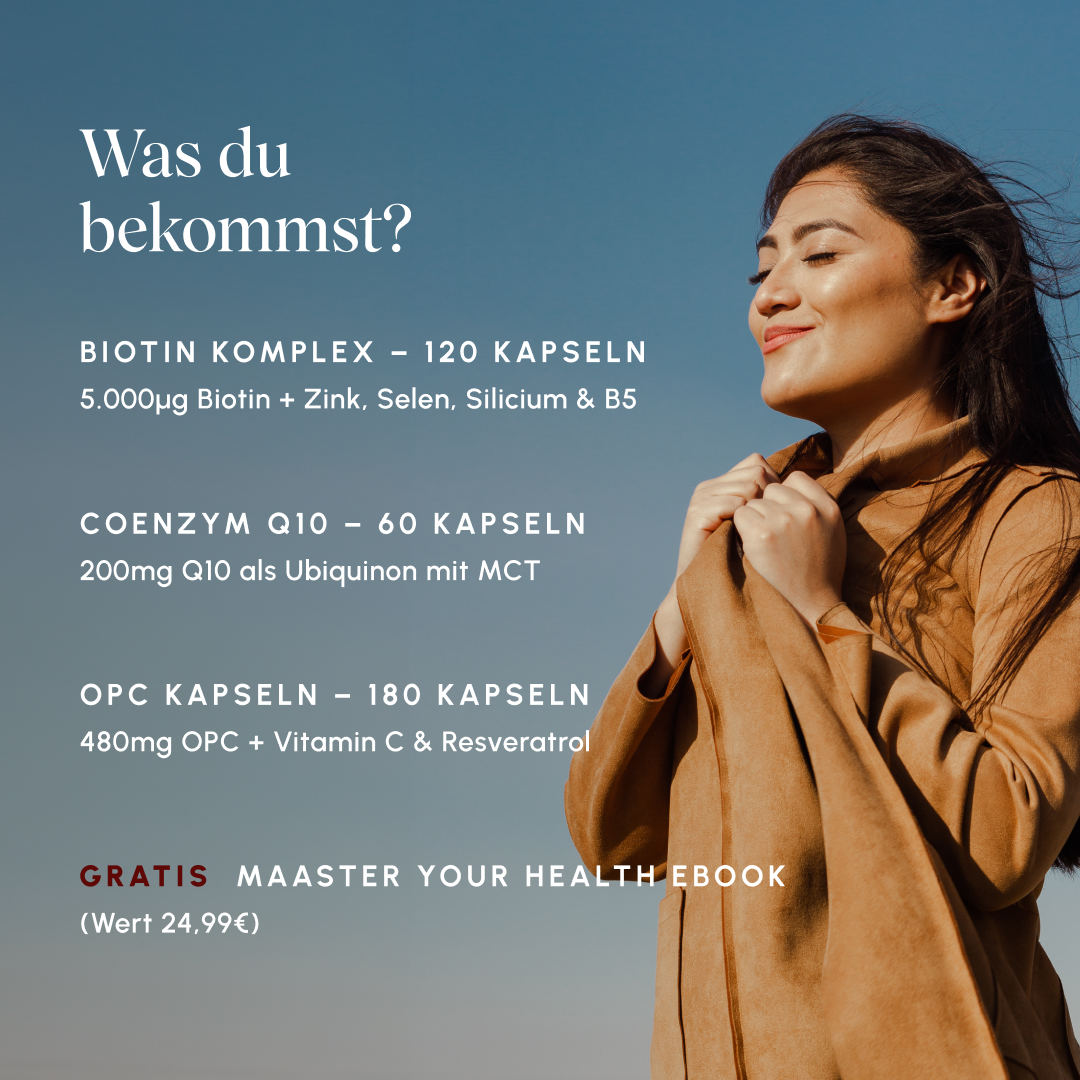 Vetain Inner Beauty Bundle Set OPC Biotina Q10 Pelle Capelli