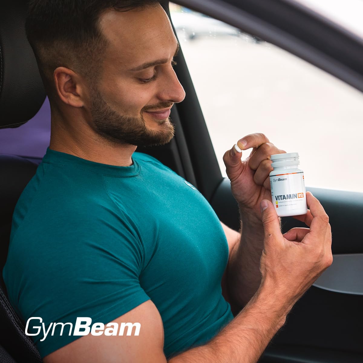 GymBeam Vitamina B12 90 Compresse Energia Sistema Nervoso Vegani