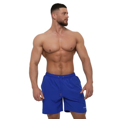 GymBeam Costume da Bagno Uomo Black boxer mare nero