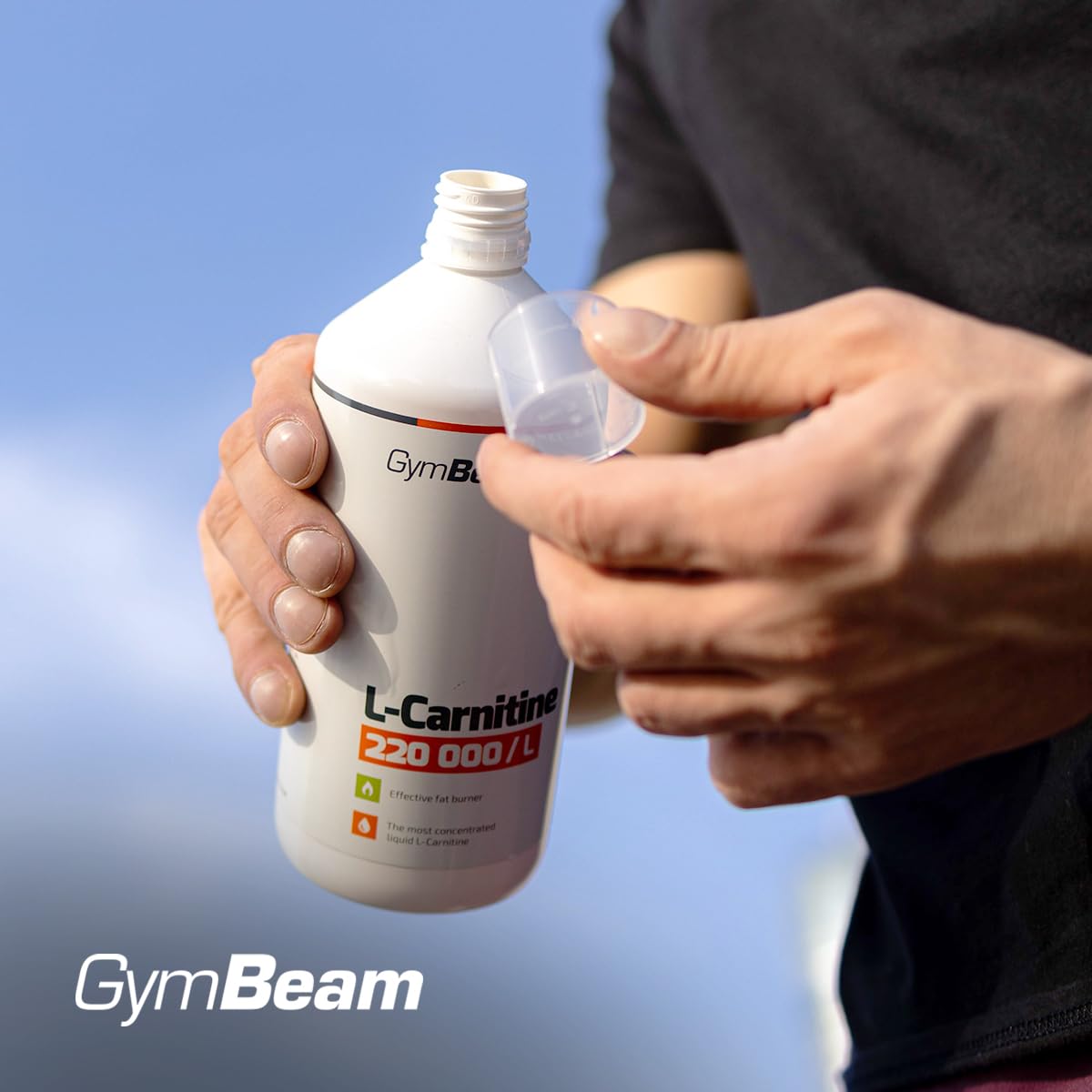 GymBeam L-Carnitina Liquida Arancia 1000ml Bruciagrassi