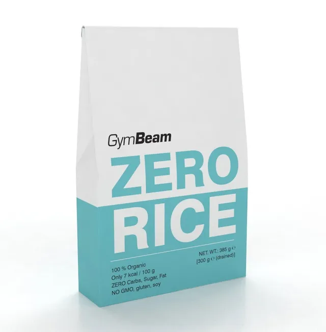 GymBeam Diete Riso BIO Zero konjac 385 g ipocalorico