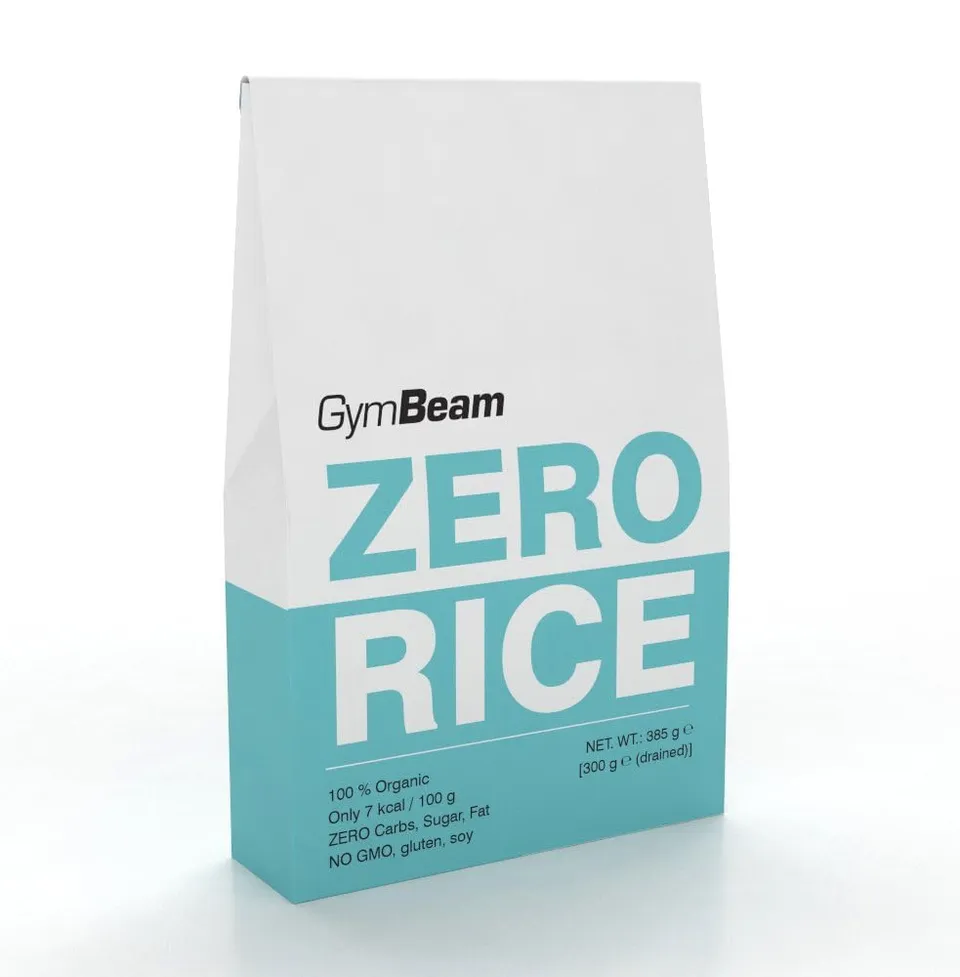 GymBeam Diete Riso BIO Zero konjac 385 g ipocalorico
