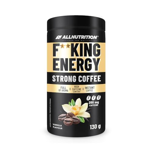AllNutrition FitKing Strong Caffè Istantaneo Vaniglia 130 g