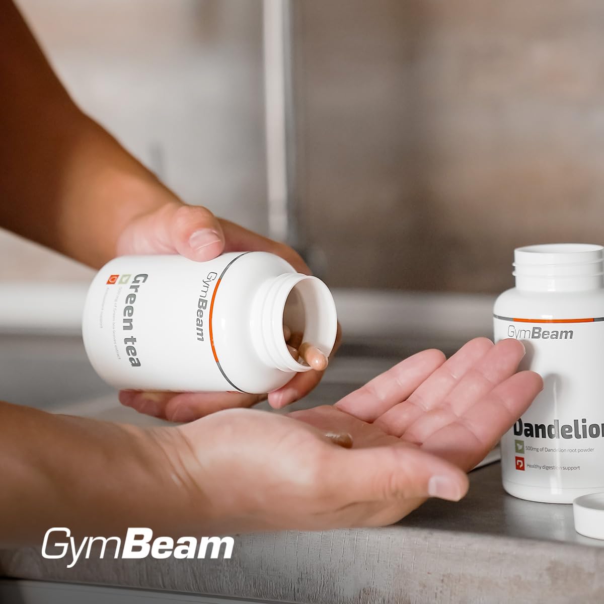 GymBeam Tè Verde 500mg 60 Capsule EGCG Metabolismo