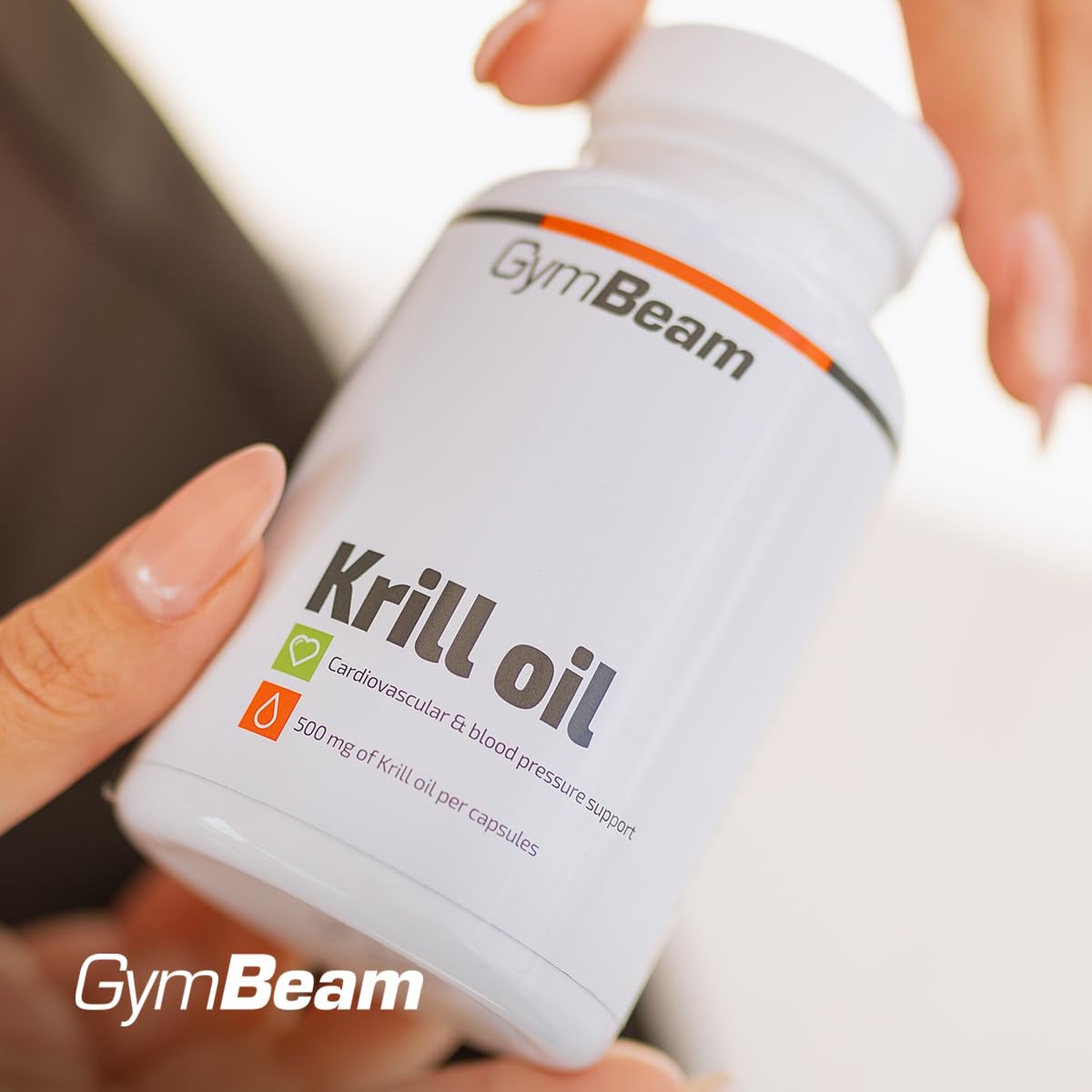 GymBeam Grassi Sani Olio di Krill Capsule 60 cps EPA DHA