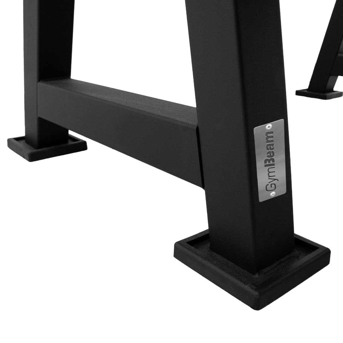 GymBeam Rastrelliera Manubri acciaio 400 kg 2 livelli